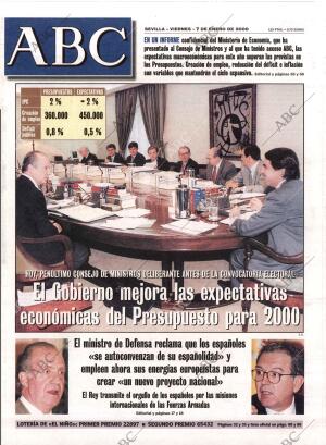 ABC SEVILLA 07-01-2000 página 1