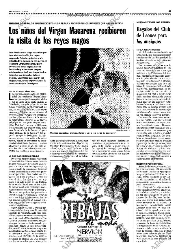 ABC SEVILLA 07-01-2000 página 47