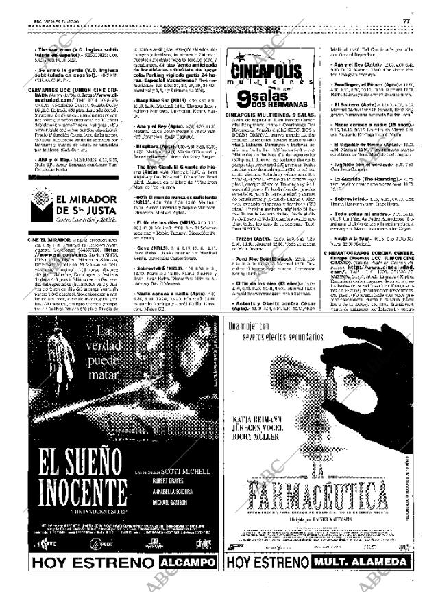 ABC SEVILLA 07-01-2000 página 77
