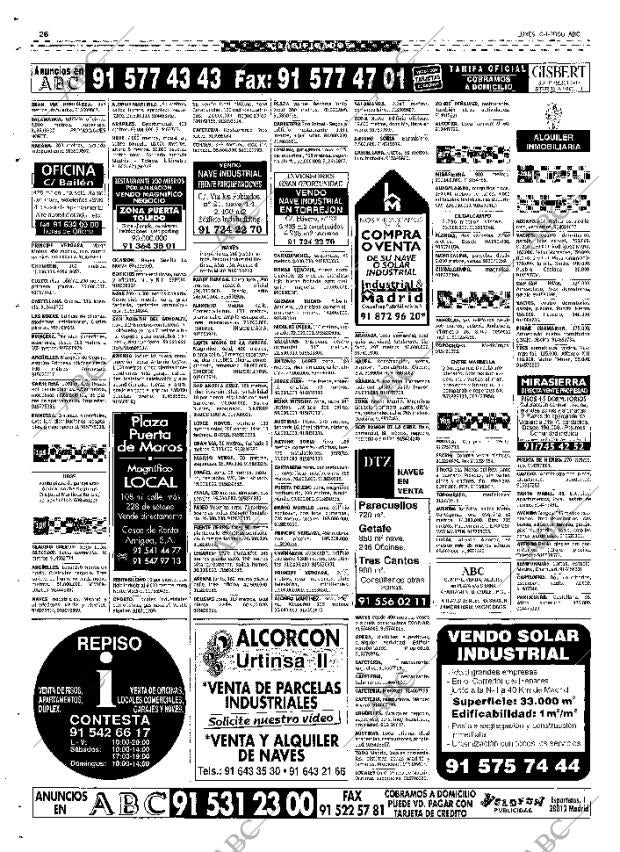 ABC MADRID 10-01-2000 página 118