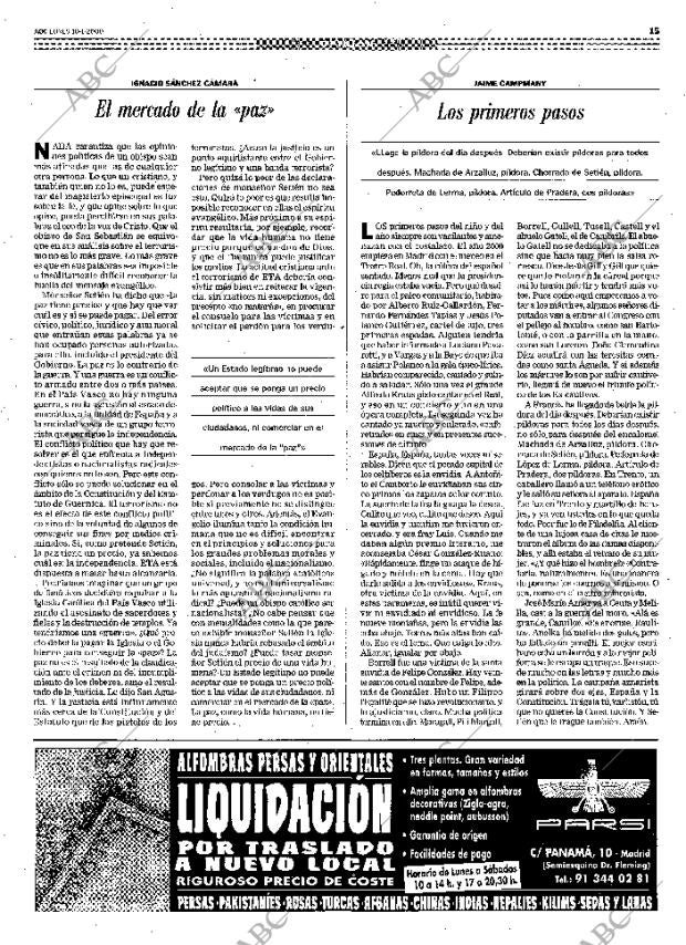 ABC MADRID 10-01-2000 página 15