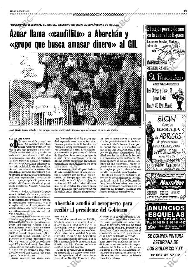 ABC MADRID 10-01-2000 página 21