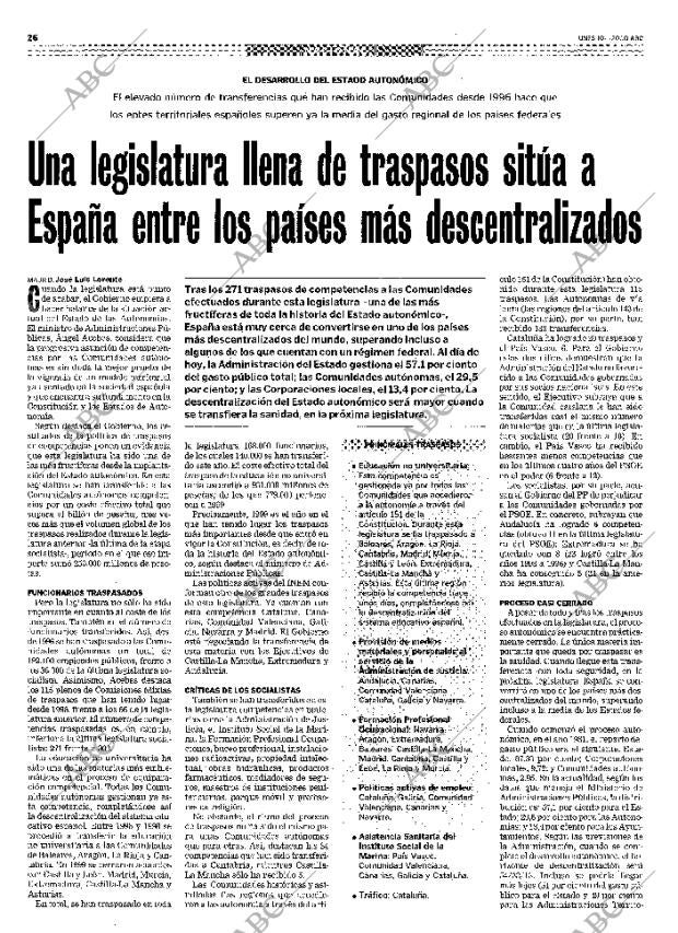 ABC MADRID 10-01-2000 página 26