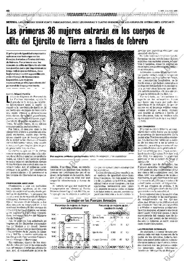 ABC MADRID 10-01-2000 página 40