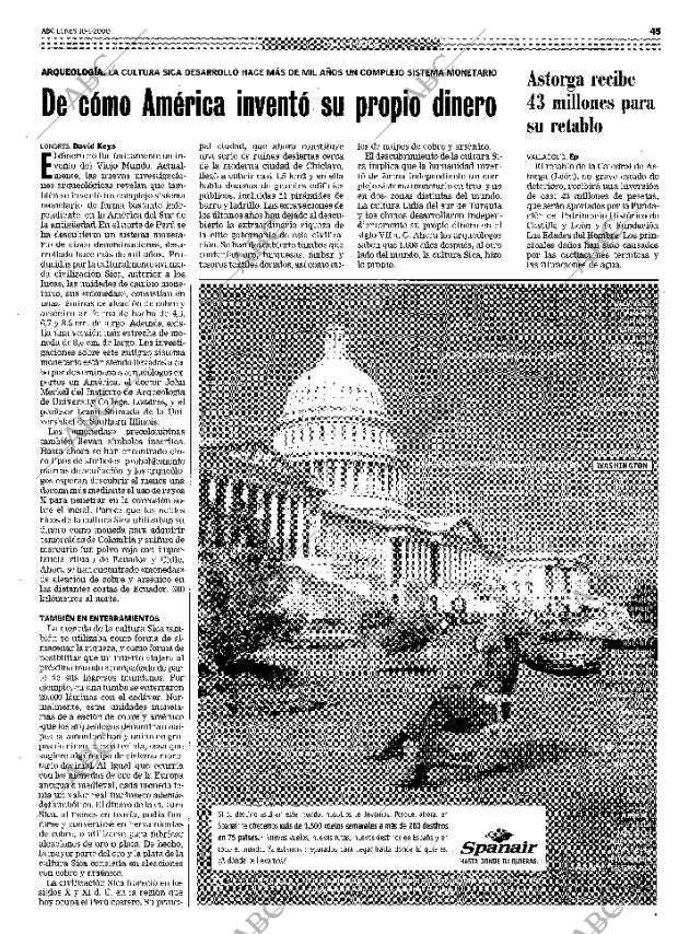 ABC MADRID 10-01-2000 página 45