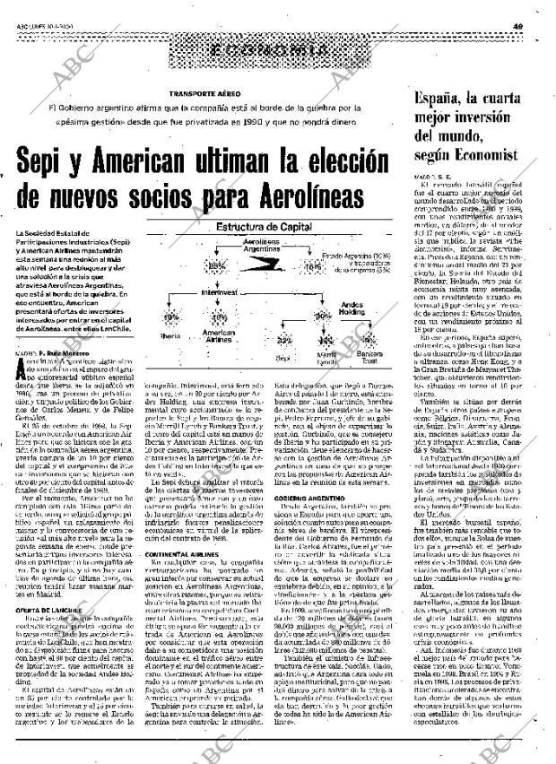 ABC MADRID 10-01-2000 página 49