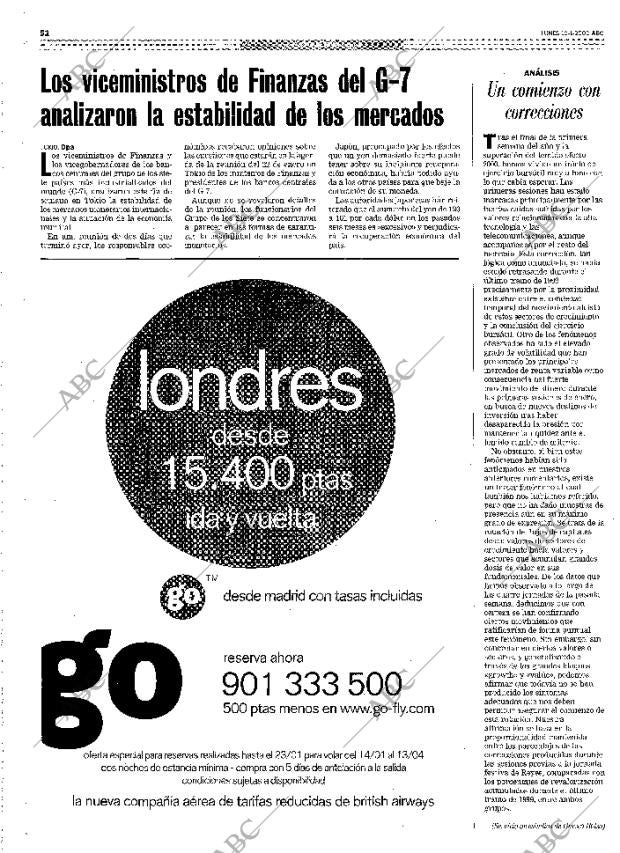 ABC MADRID 10-01-2000 página 52
