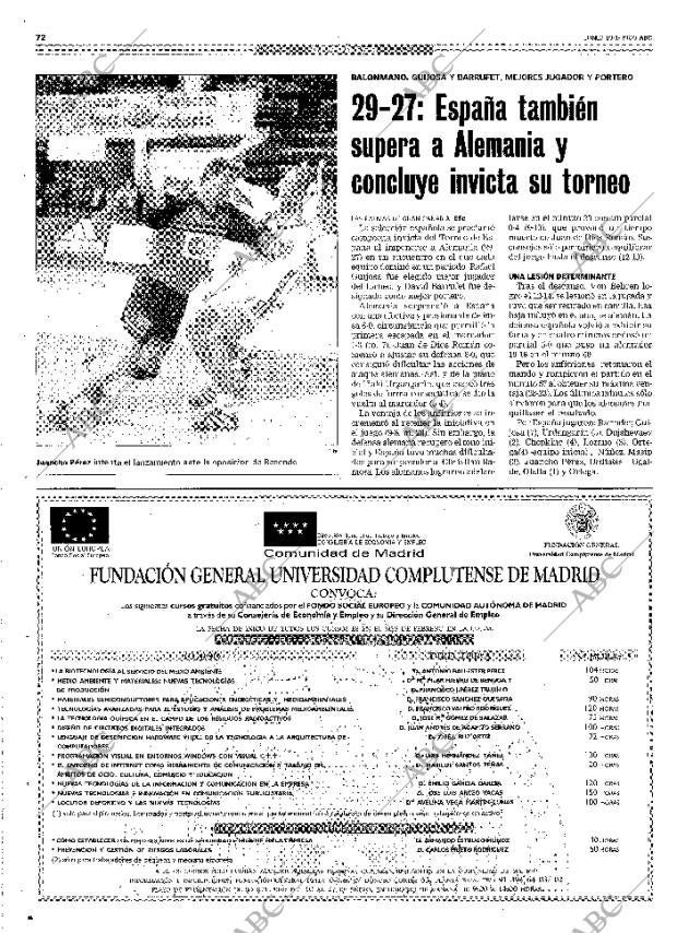 ABC MADRID 10-01-2000 página 72