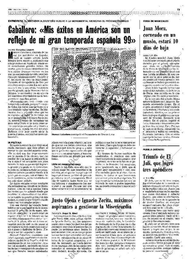 ABC MADRID 10-01-2000 página 73