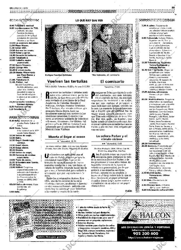 ABC MADRID 10-01-2000 página 89