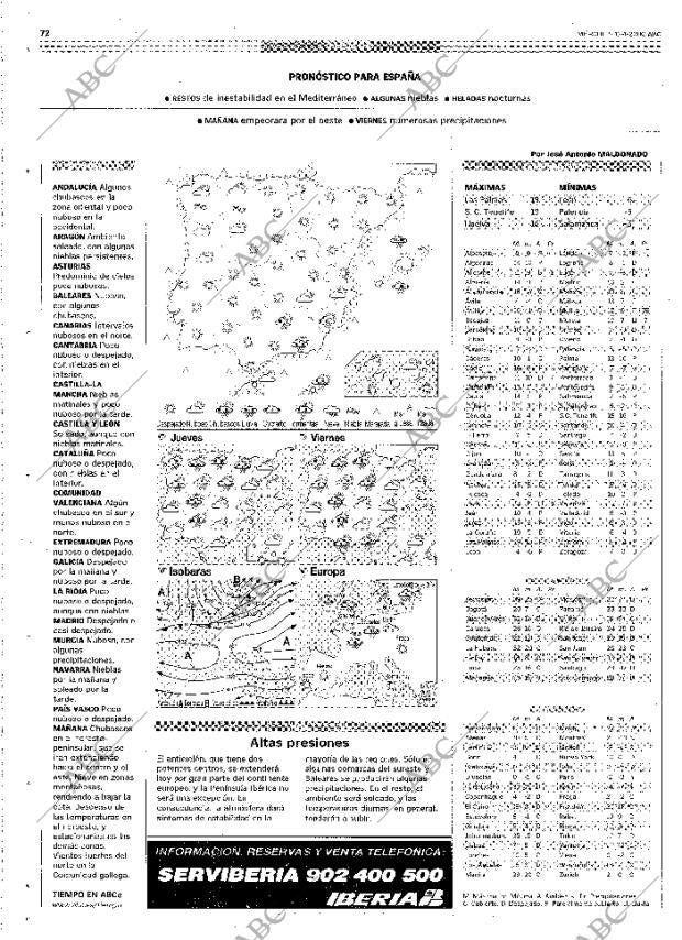 ABC MADRID 12-01-2000 página 72