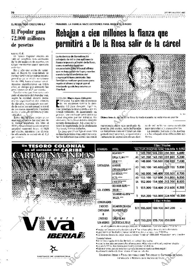 ABC SEVILLA 14-01-2000 página 70