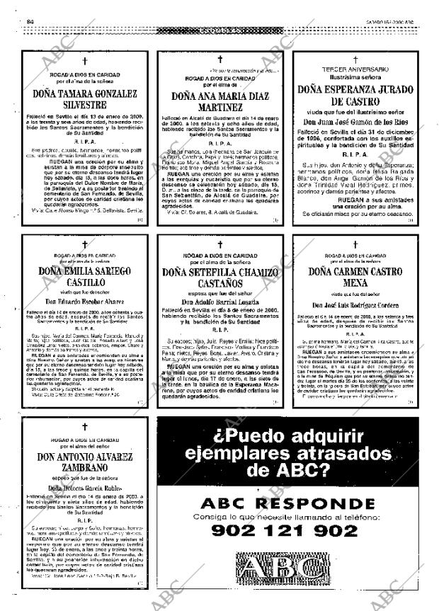 ABC SEVILLA 15-01-2000 página 84