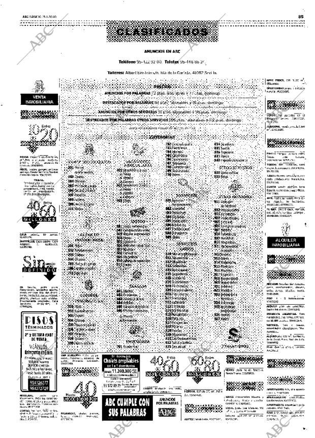 ABC SEVILLA 15-01-2000 página 85