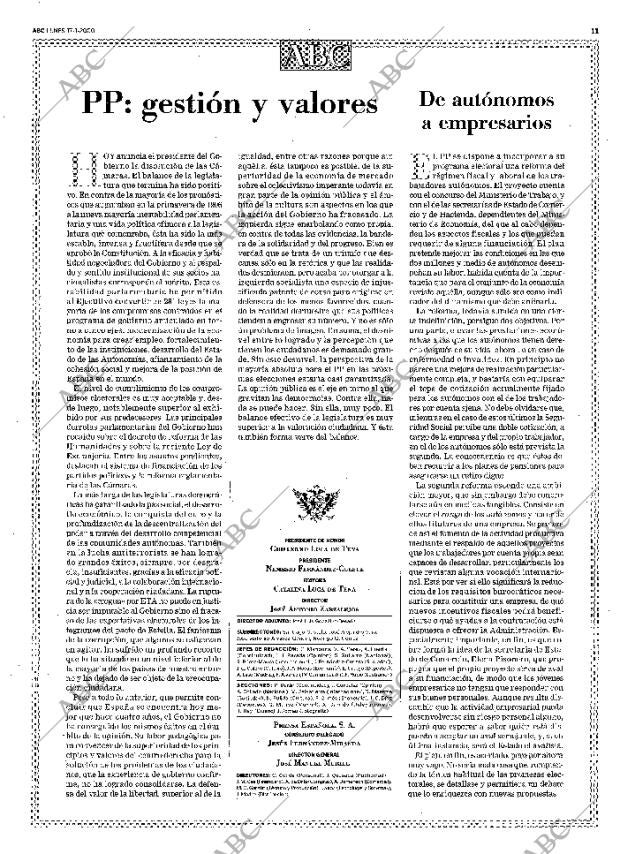 ABC MADRID 17-01-2000 página 11