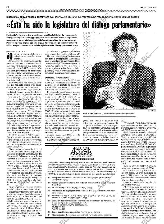 ABC MADRID 17-01-2000 página 20