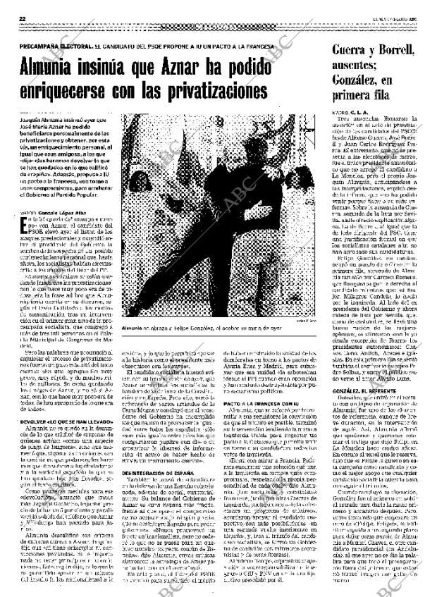 ABC MADRID 17-01-2000 página 22