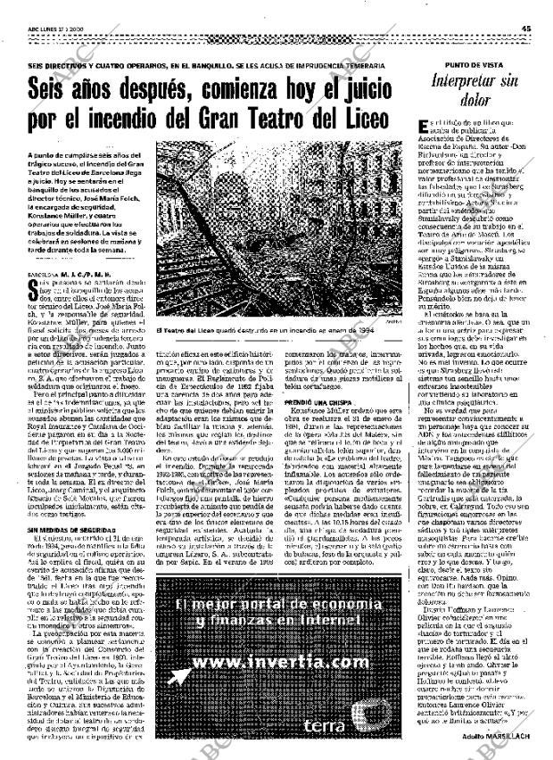 ABC MADRID 17-01-2000 página 45