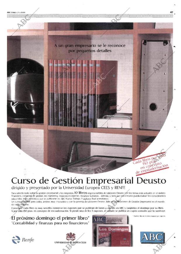 ABC MADRID 17-01-2000 página 47