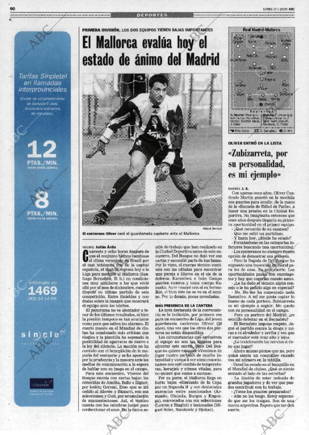 ABC MADRID 17-01-2000 página 60
