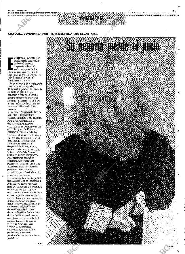 ABC MADRID 17-01-2000 página 81