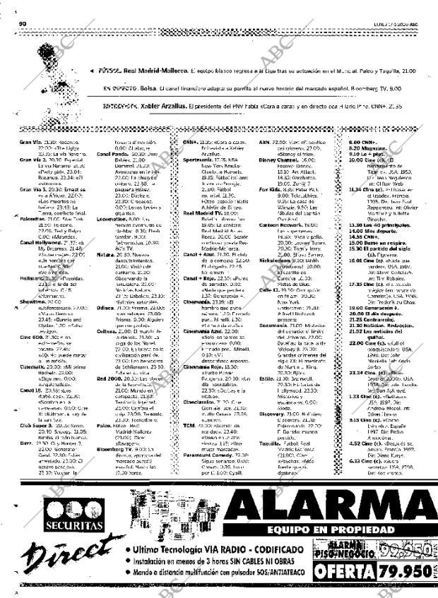 ABC MADRID 17-01-2000 página 90