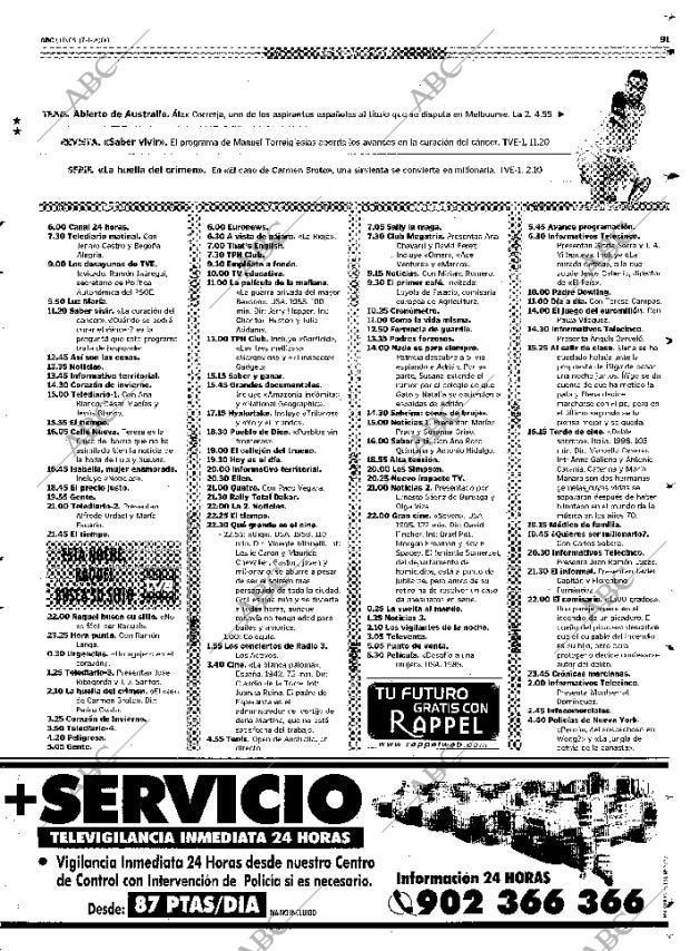 ABC MADRID 17-01-2000 página 91