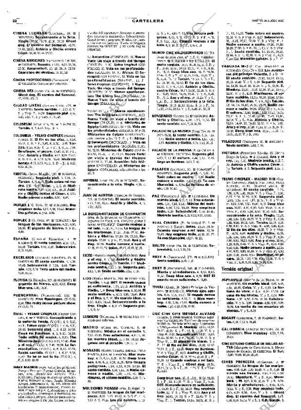 ABC MADRID 18-01-2000 página 114