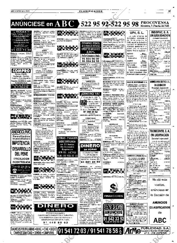 ABC MADRID 18-01-2000 página 129