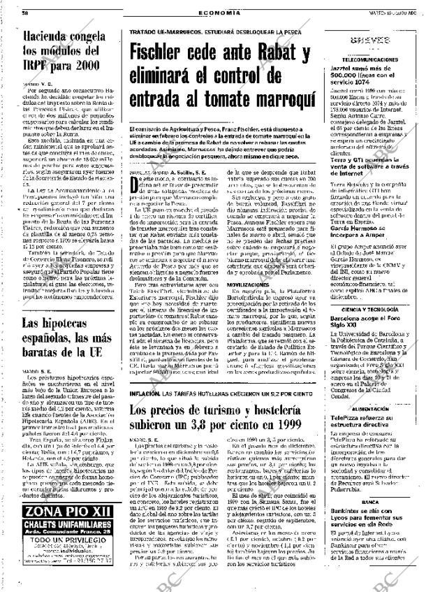 ABC MADRID 18-01-2000 página 58