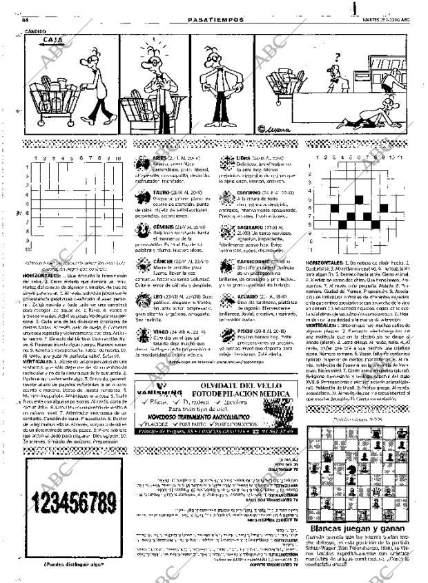ABC MADRID 18-01-2000 página 84