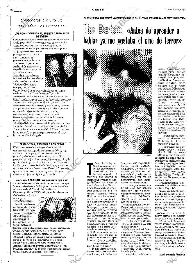 ABC MADRID 18-01-2000 página 86