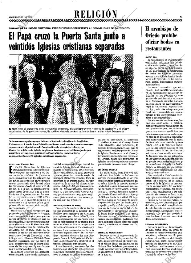 ABC MADRID 19-01-2000 página 41