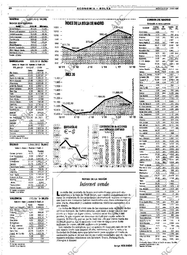 ABC MADRID 19-01-2000 página 60