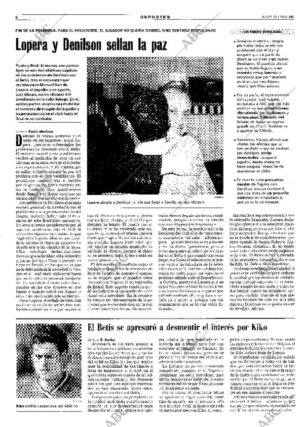 ABC SEVILLA 20-01-2000 página 106