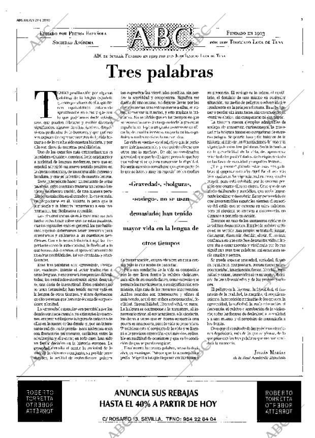 ABC SEVILLA 20-01-2000 página 3