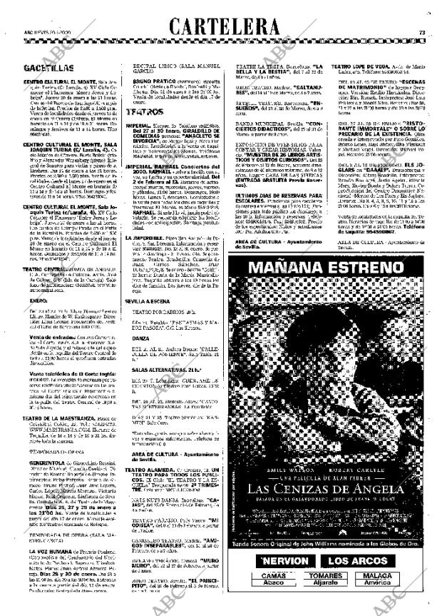 ABC SEVILLA 20-01-2000 página 73