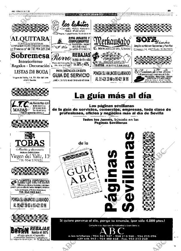 ABC SEVILLA 20-01-2000 página 89