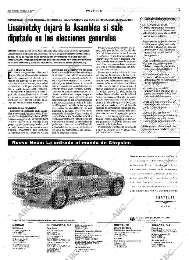 ABC MADRID 21-01-2000 página 101