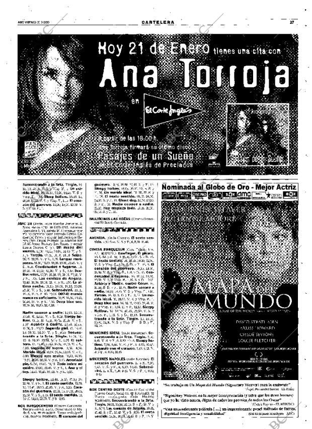 ABC MADRID 21-01-2000 página 119