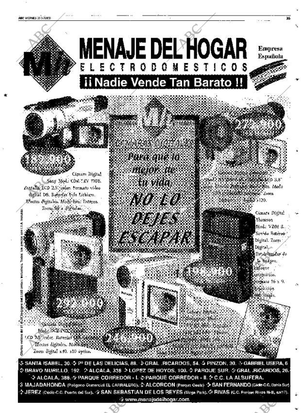 ABC MADRID 21-01-2000 página 127