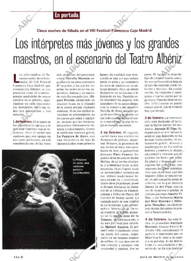 ABC MADRID 21-01-2000 página 136