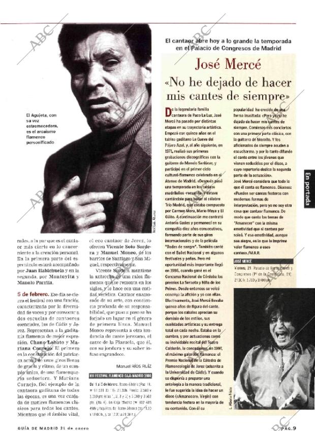 ABC MADRID 21-01-2000 página 137