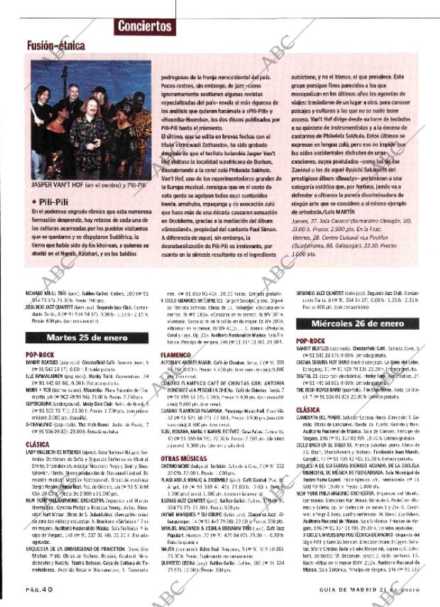 ABC MADRID 21-01-2000 página 168