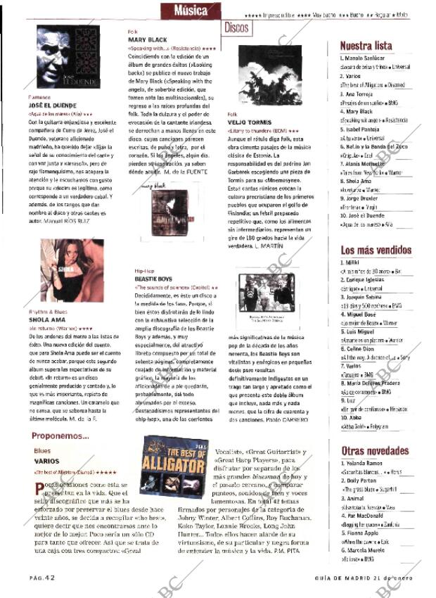 ABC MADRID 21-01-2000 página 170