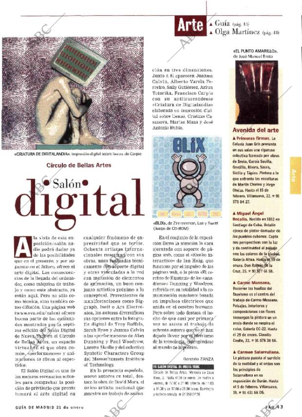 ABC MADRID 21-01-2000 página 171