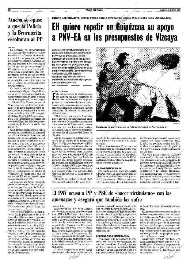 ABC MADRID 21-01-2000 página 18