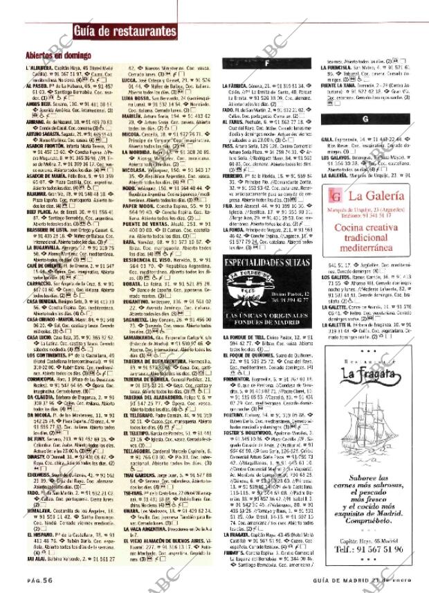 ABC MADRID 21-01-2000 página 184