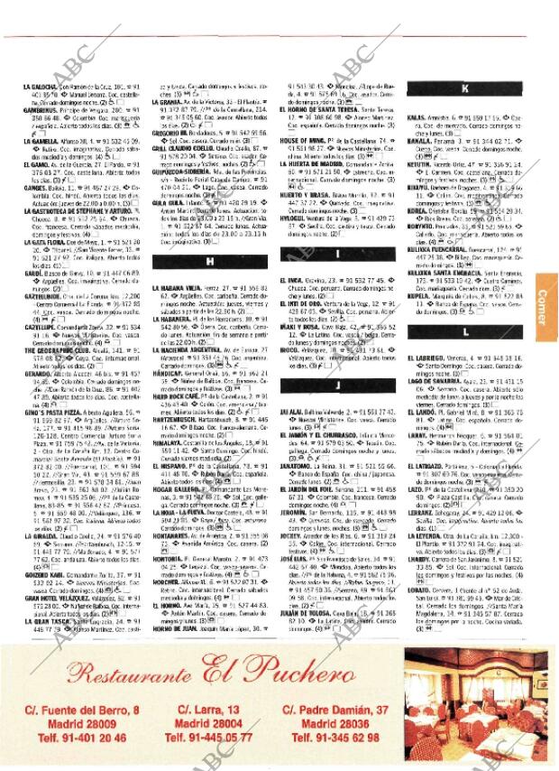 ABC MADRID 21-01-2000 página 185