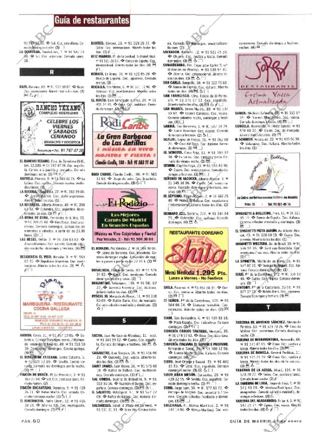 ABC MADRID 21-01-2000 página 188